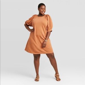 NWT Target Universal Thread Puff Sleeve Mini Dress